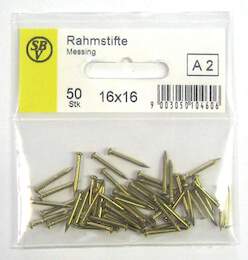 1122831 - Rahmstifte messing