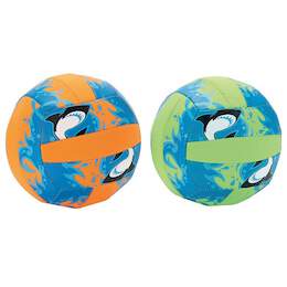 1289798 - Ball Neopren 16cm sort. grün-blau, orange-blau