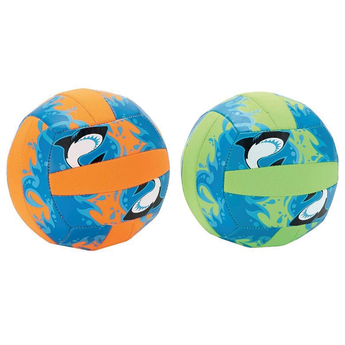 1289798 - Ball Neopren 16cm sort. grün-blau, orange-blau