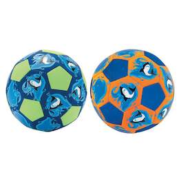 1289799 - Strand Fußball Neopren 20,5cm sort. grün-blau, orange-blau