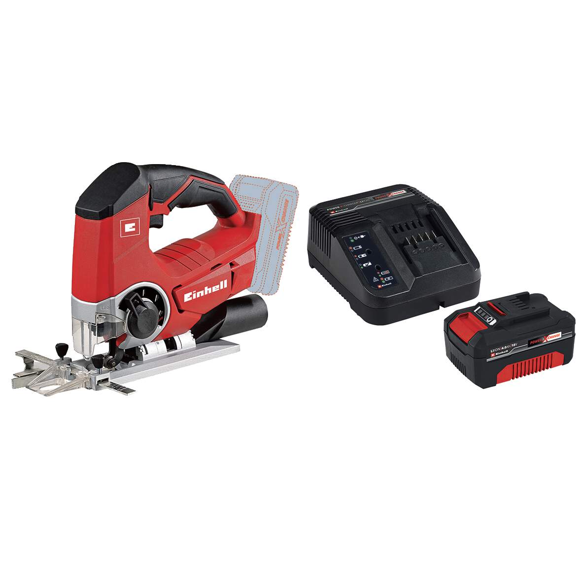 Einhell Akku-Stichsäge TE-JS 18 LI Set 4,0 Ah (1273067) - Citybaumarkt