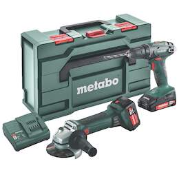 1276329 - Akku-Combo-Set 18V * BS 18  + W LTX 125 2,0+4,0 Ah metaBOX