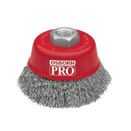 1035254 - Topfbürste gewellt M14 DM 60mm Stahldraht 0,30mm SB